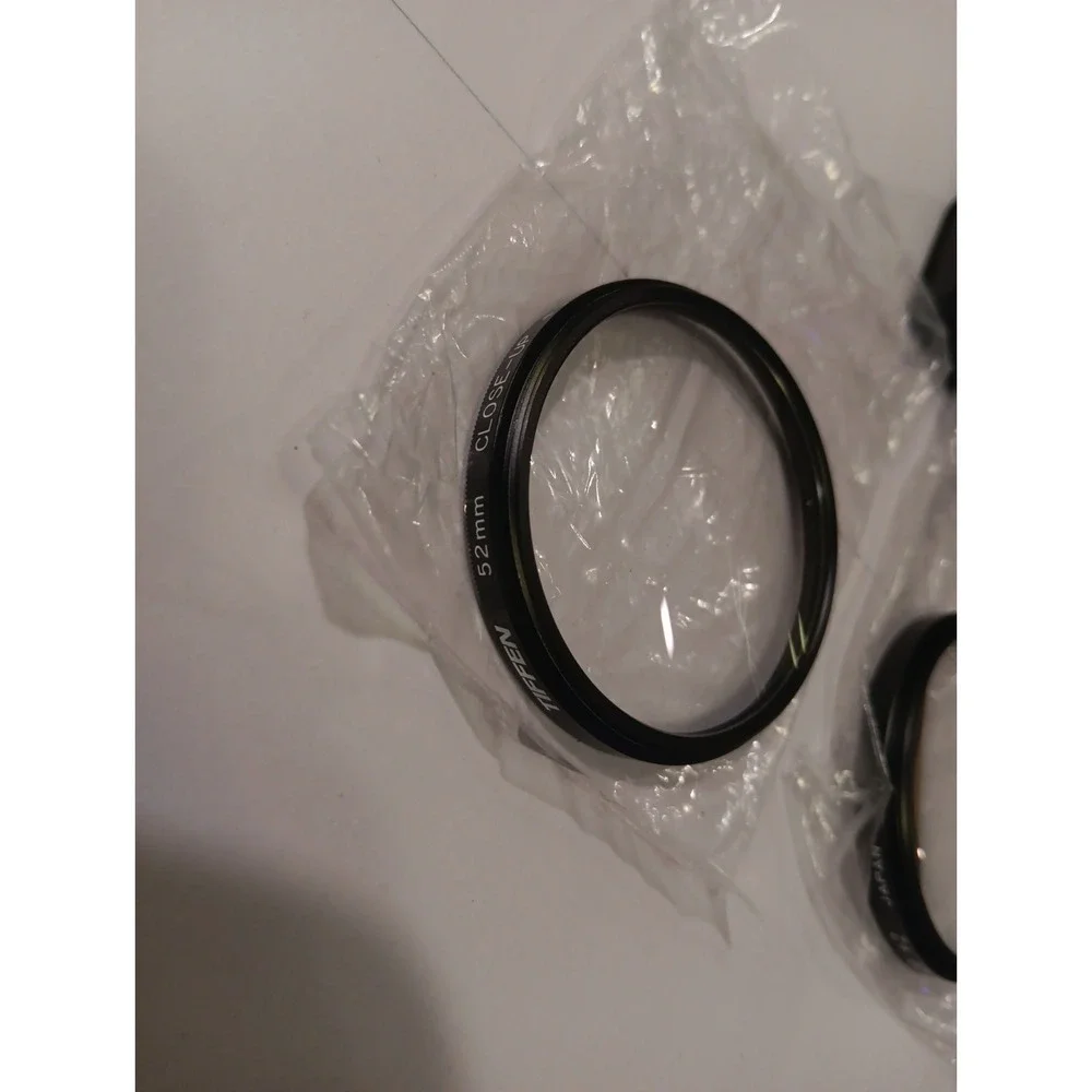 TIFFEN 52mm Close Up Lens Set +1, +2 & +4 With Case Japan